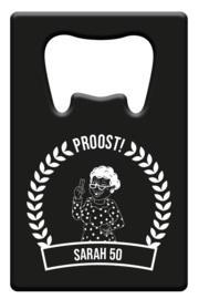 Metal beer opener - Sarah 50