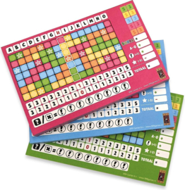 Scoreblokken Keer op Keer drie stuks Level 5, 6 en 7