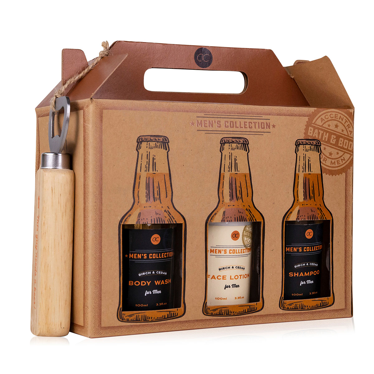 Geschenkset sixpack bierflessen