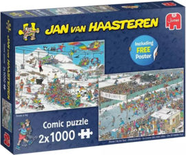 Puzzel Xms JvH Break a Leg & Eleven City Tour 2x1000