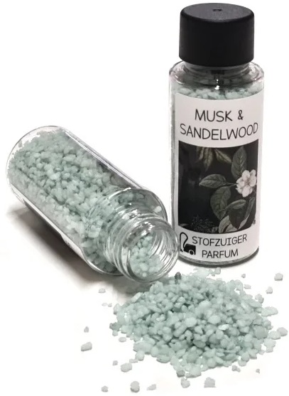 Stofzuigerkorrels Musk & Sandelwood