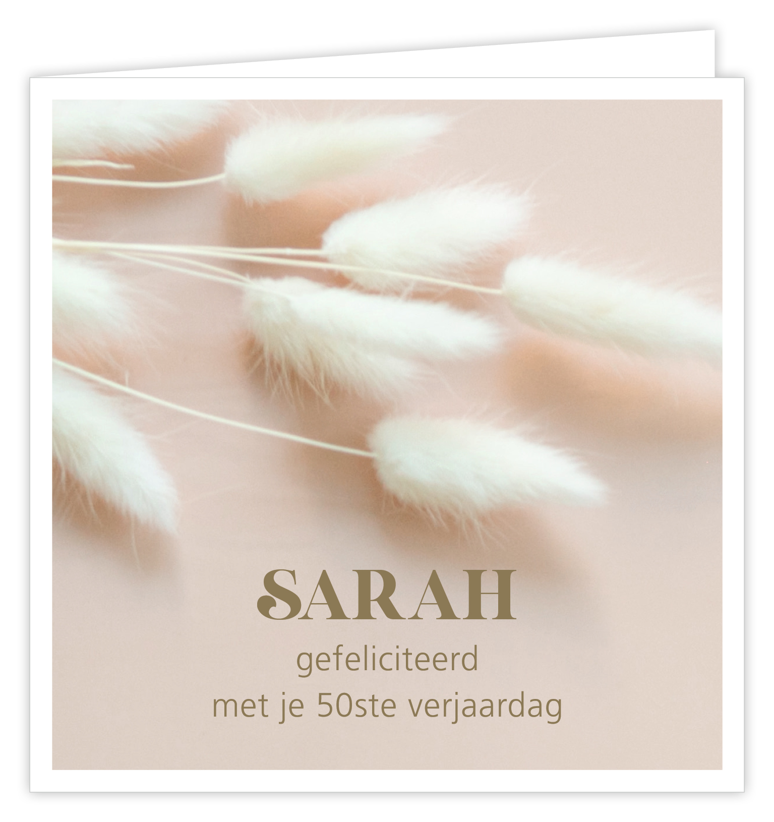 Sarah gefeliciteerd met je 50ste verjaardag