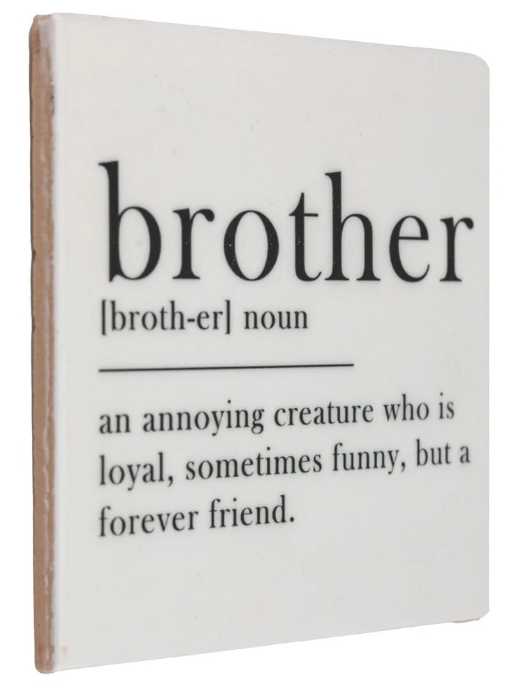 Tegeltje brother dictionary