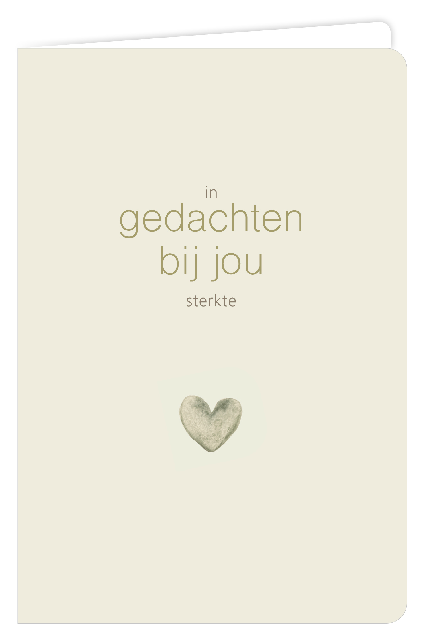 In gedachten bij jou sterkte