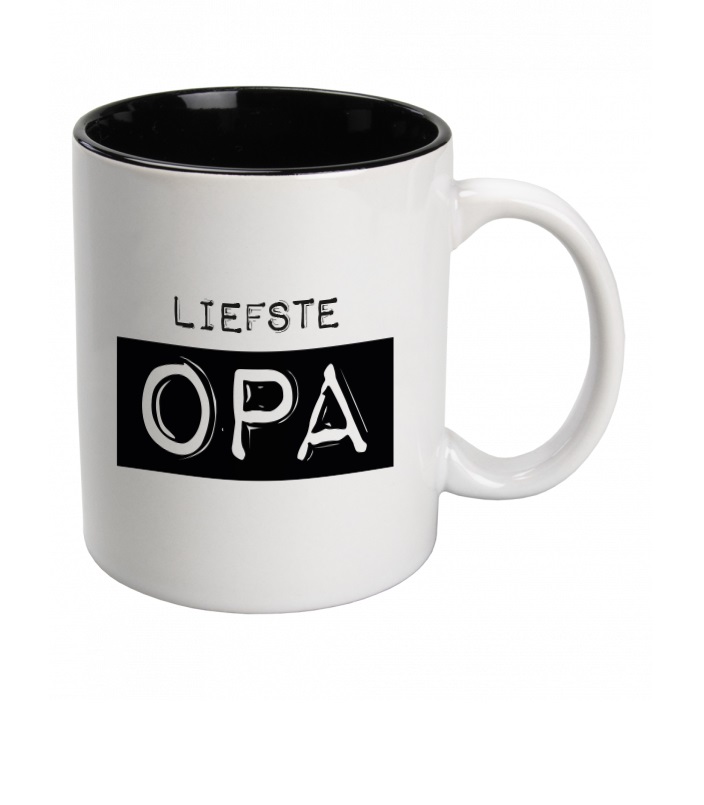 Black en White Mugs - Opa