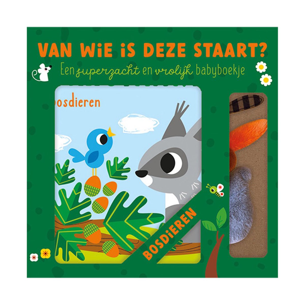 Van wie is deze staart? Bosdieren
