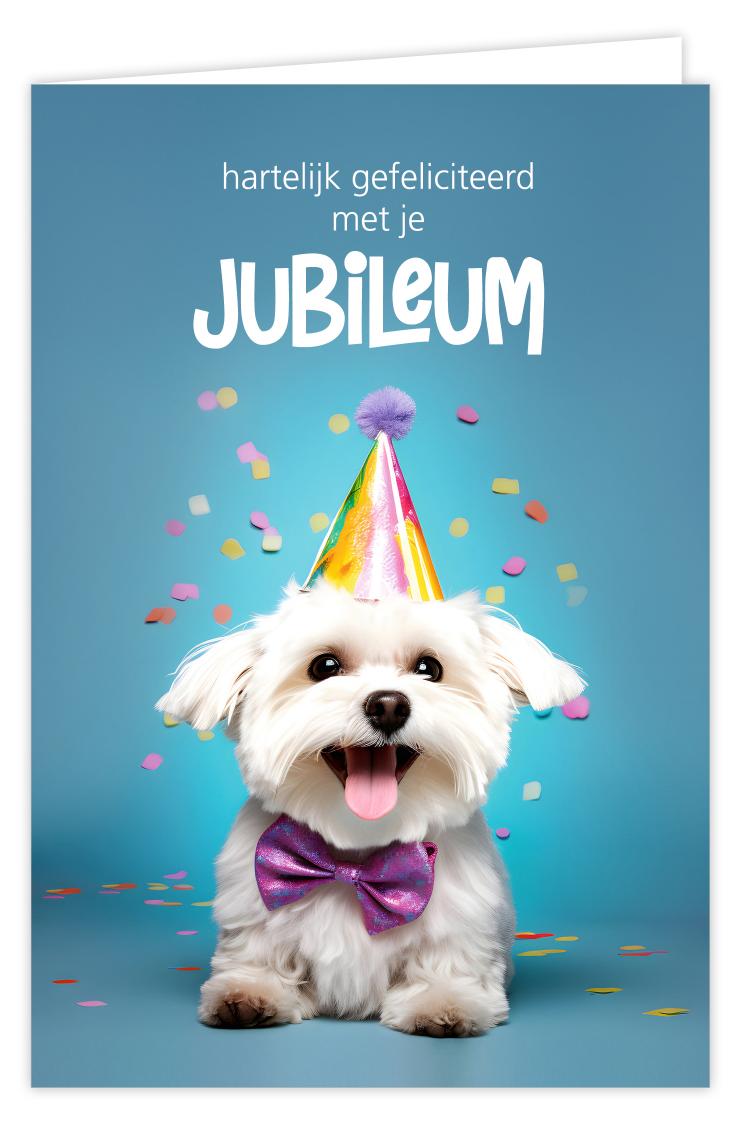 Hartelijk gefeliciteerd met je jubileum