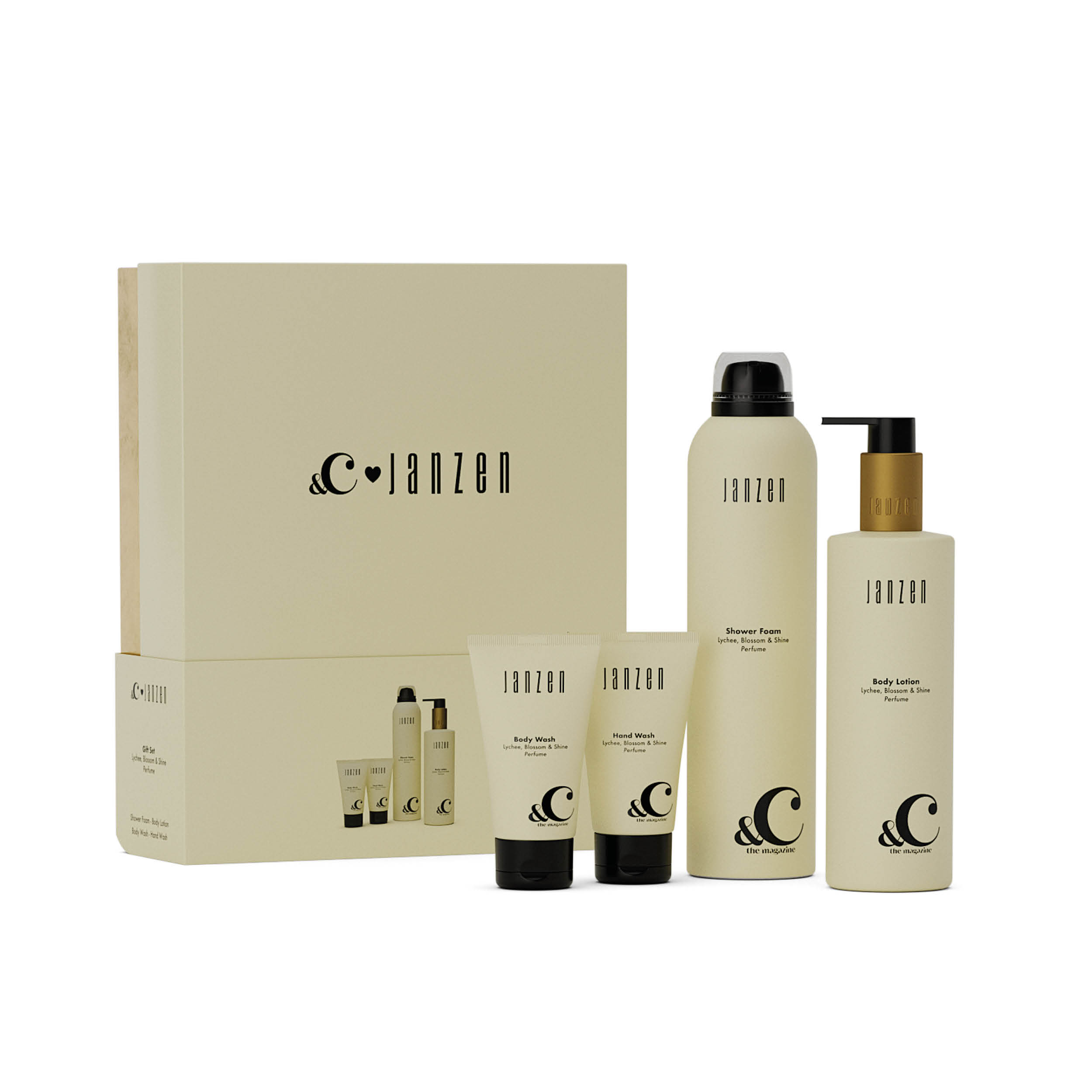 JANZEN Giftset &C Lychee Blossom and Shine