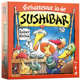 Geharrewar in de Sushibar