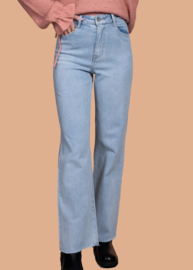 Wide leg jeans Anna lichtblauw - 34