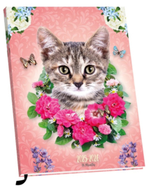 Agenda 26 Cat Flowers pg