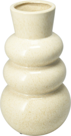 BUBBEL VAAS CREME 16X29CM