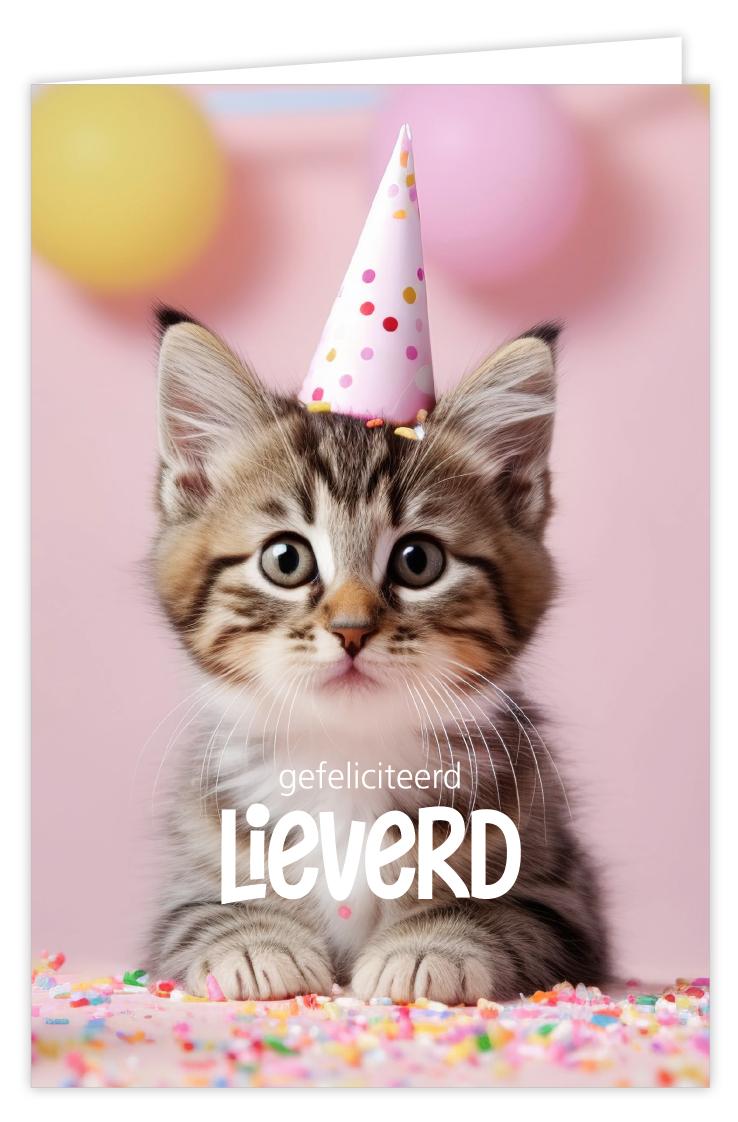 Gefeliciteerd lieverd