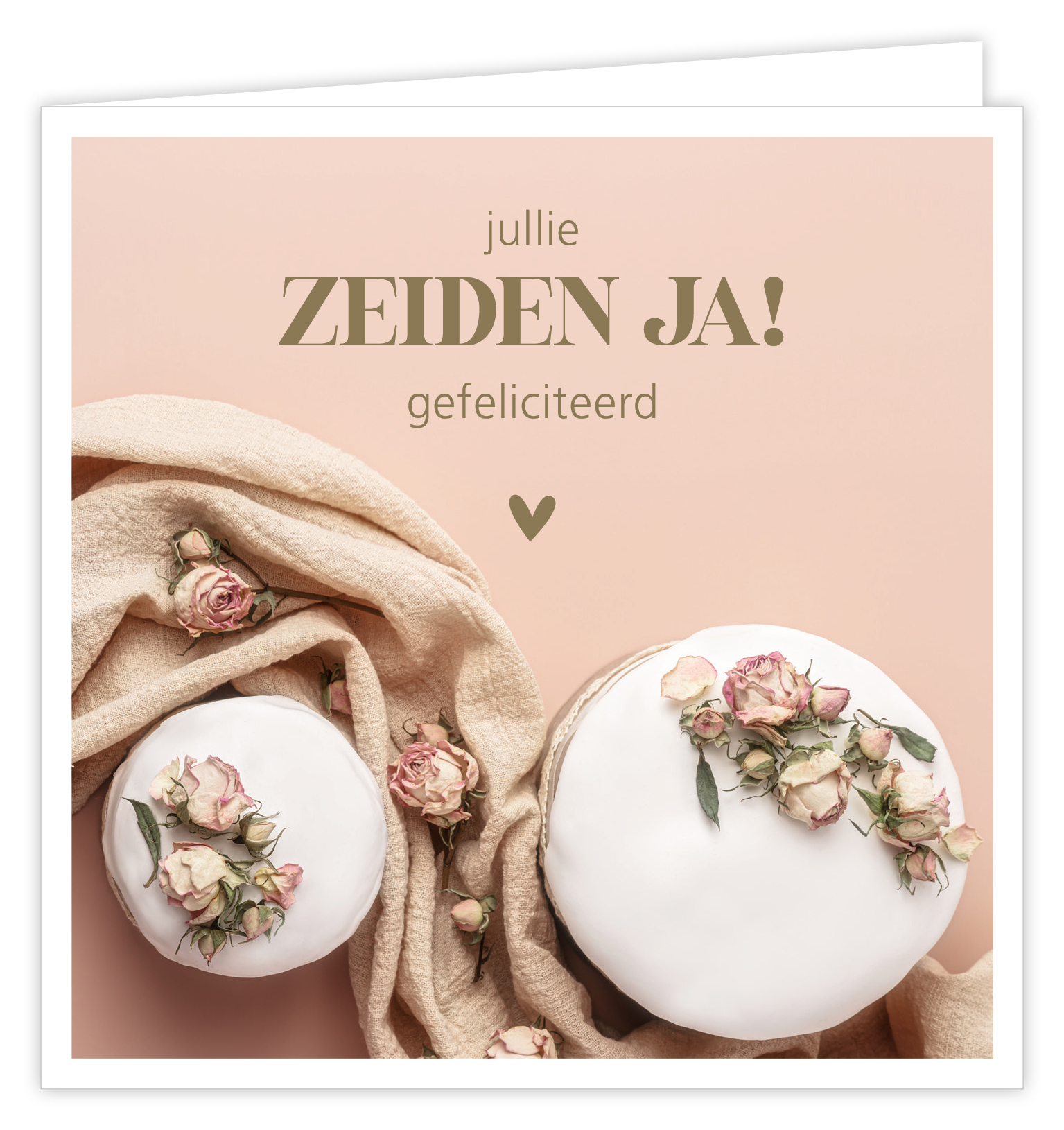 Jullie zeiden ja! Gefeliciteerd