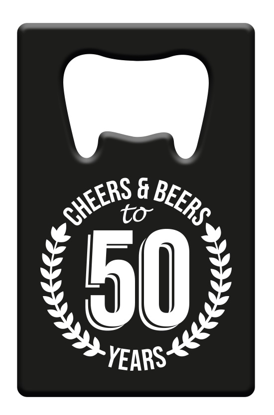 Metal beer opener - 50