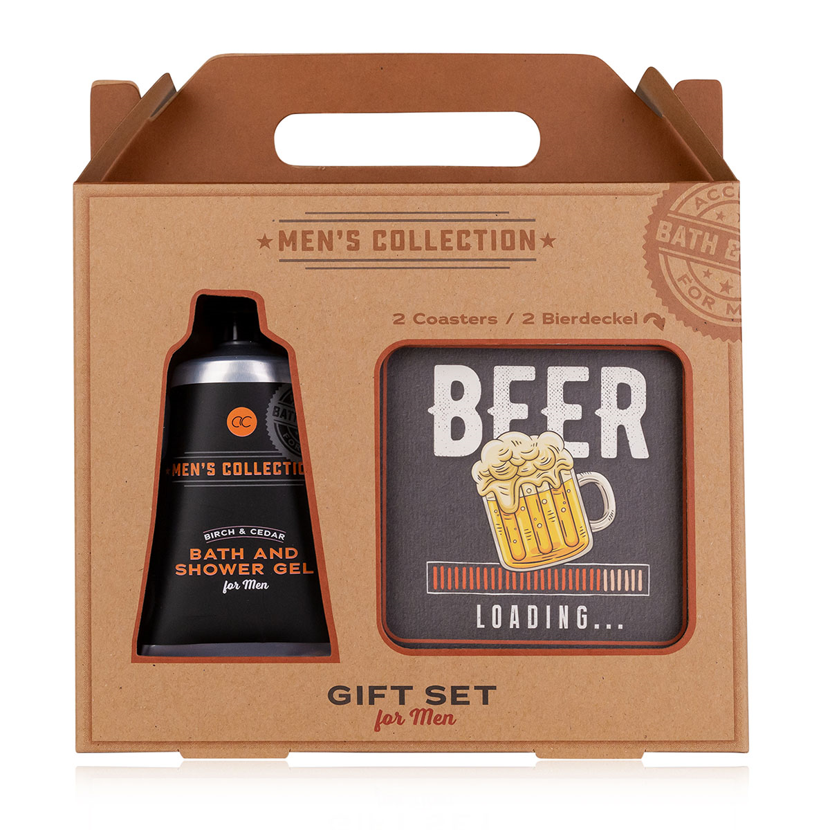 Geschenkset met onderzetter