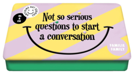 Not so serious questions to start a converstation - Familie-editie