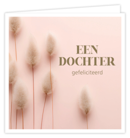 Een dochter gefeliciteerd