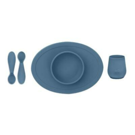 First food set Indigo