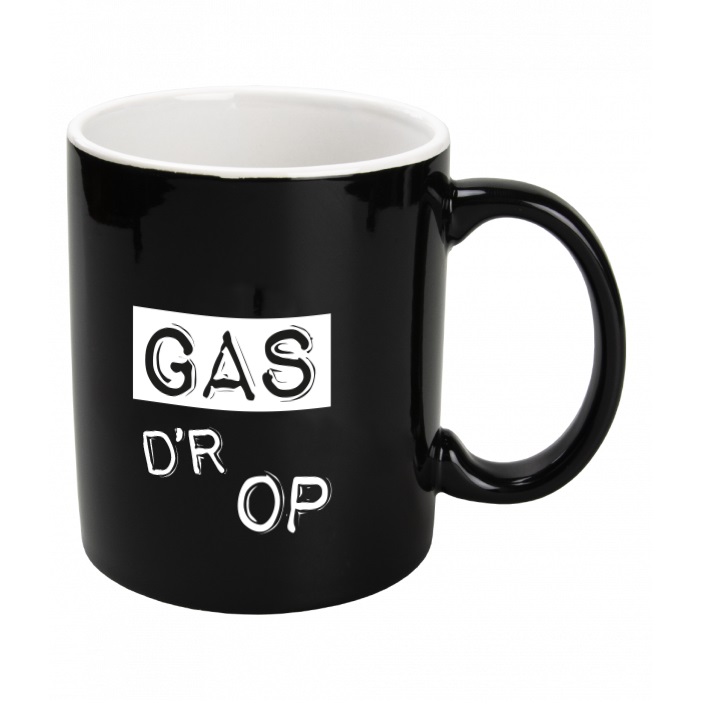 Black en White Mugs - Gas dr op