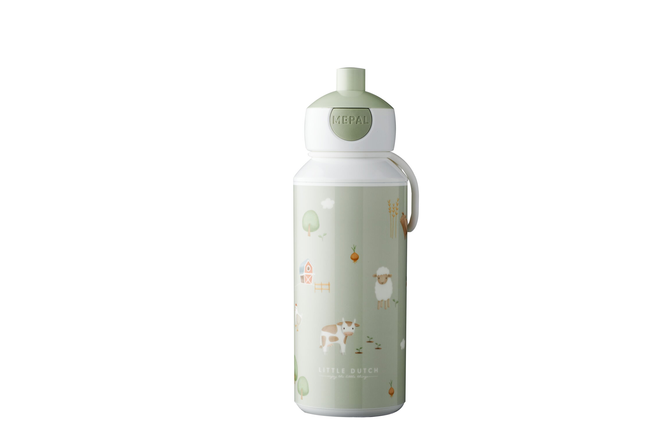 drinking bottle pop-up campus 400 ml - little farm