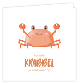 Hopelijk krabbel je snel weer op
