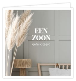 Een zoon gefeliciteerd