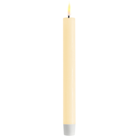 Real Flame Dinner Candle 2 pcs (24 cm) Cream