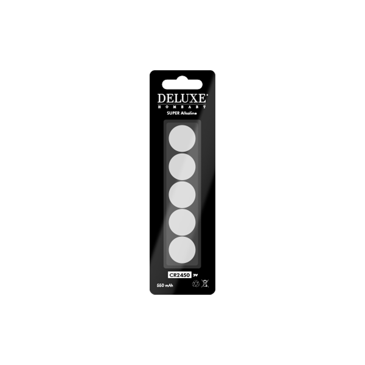 DeluxeHomeart batteries CR2450 3V