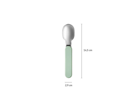 folding spoon ellipse - nordic sage