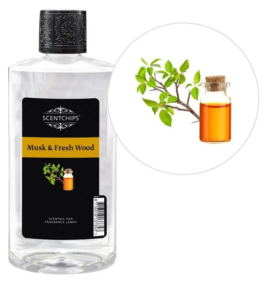 Scentoil for oil burners Musk & Fresh Wood 475ml