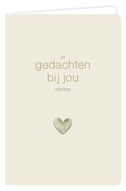 In gedachten bij jou sterkte