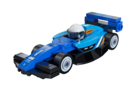 CaDA 1:50 Mini Circuit Racing Car Blauw C55106W