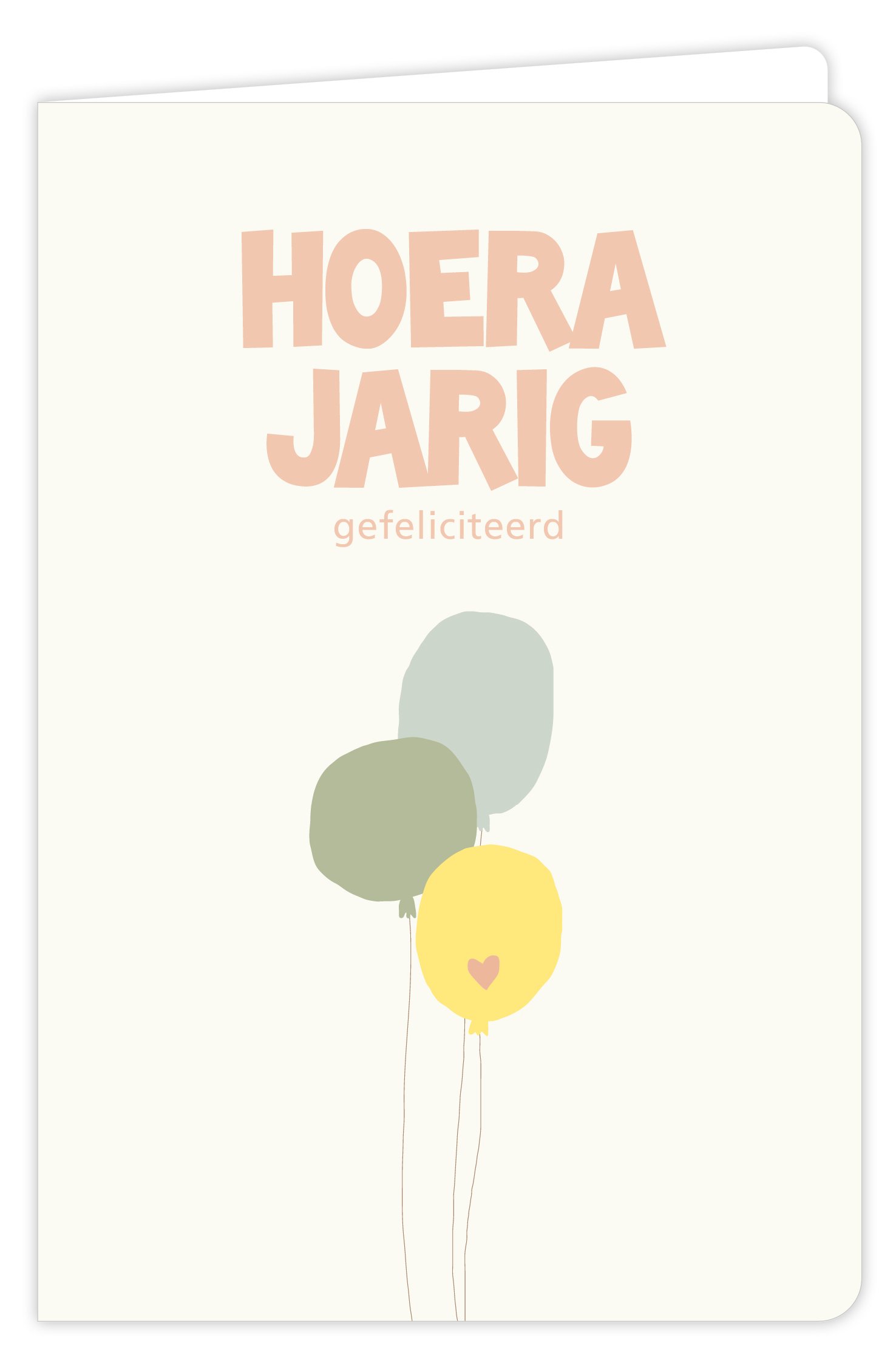 Hoera jarig gefeliciteerd