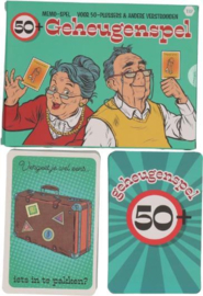 Spel - 50+ geheugenspel