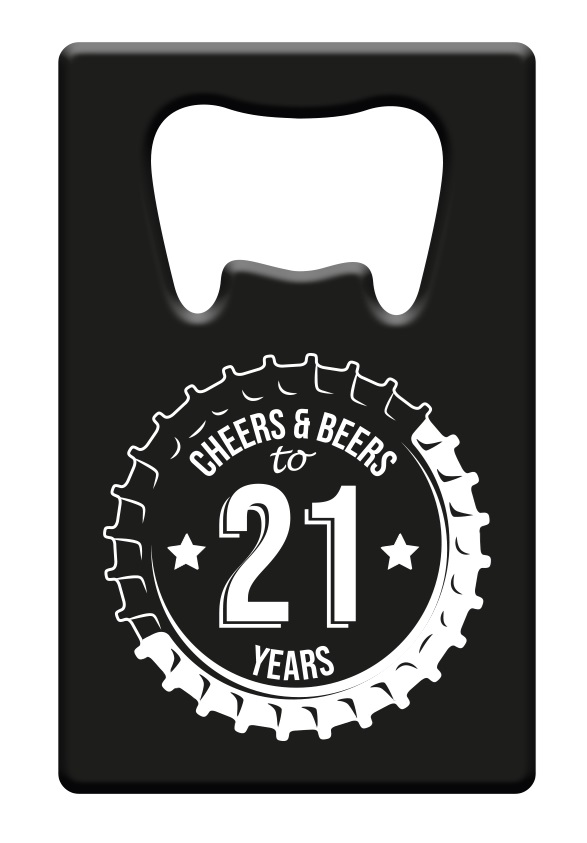 Metal beer opener - 21