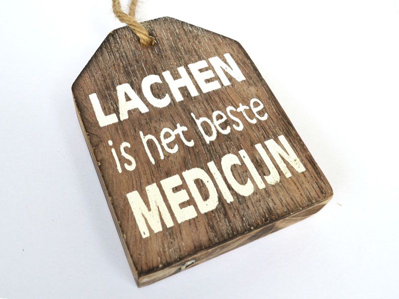 hanger label 9x6cm beste medicijn natural