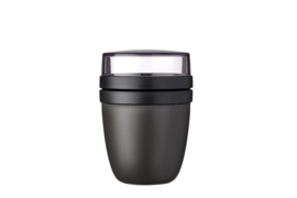 lunch pot ellipse - nordic black