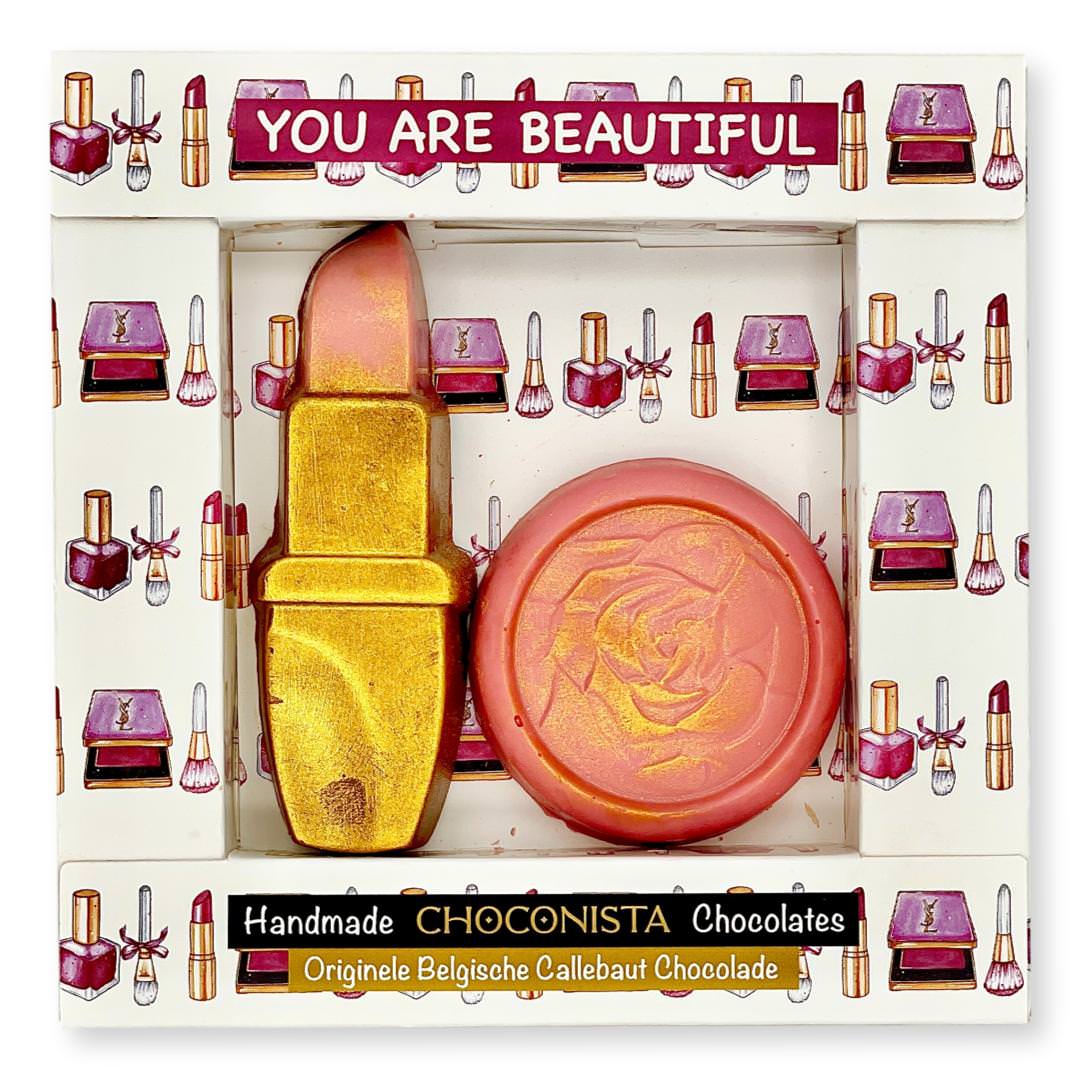 Lippenstift + Poederdoos