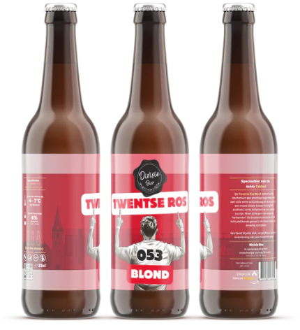 Divisie Bier - Twentse Ros - Blond (33cl)