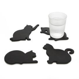 Coasters,Cat,x4,silicone