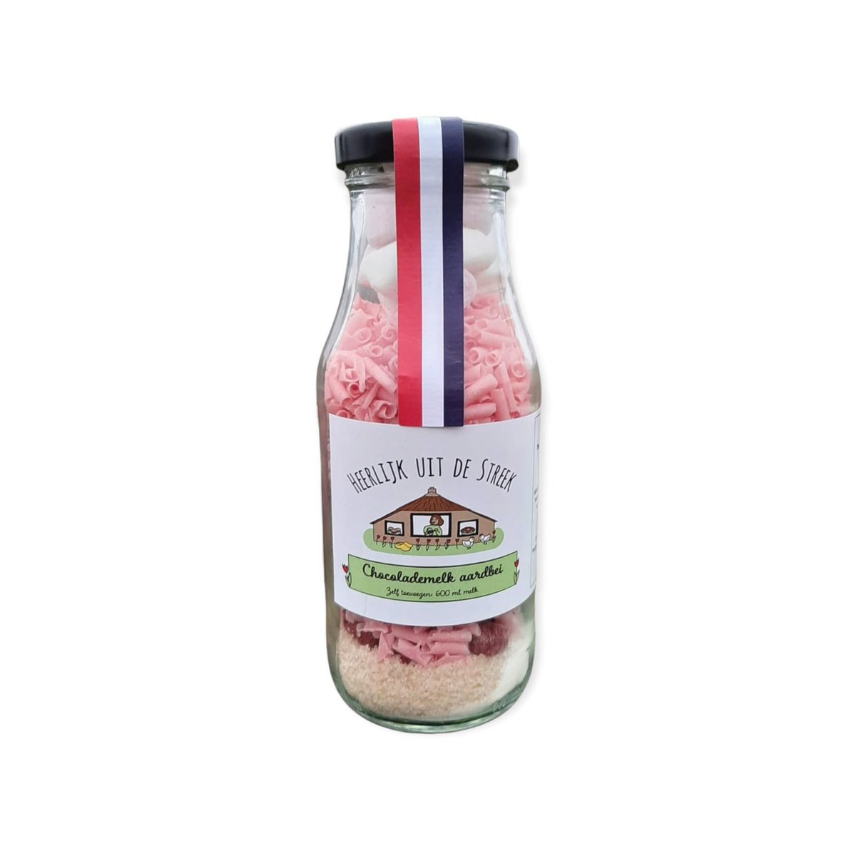 chocolademelk aardbei