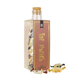 Momenten fles - Tof mens - Toffee