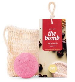 SOAP for the world Youre the bomb! - Bruisbal met washand - Cherry