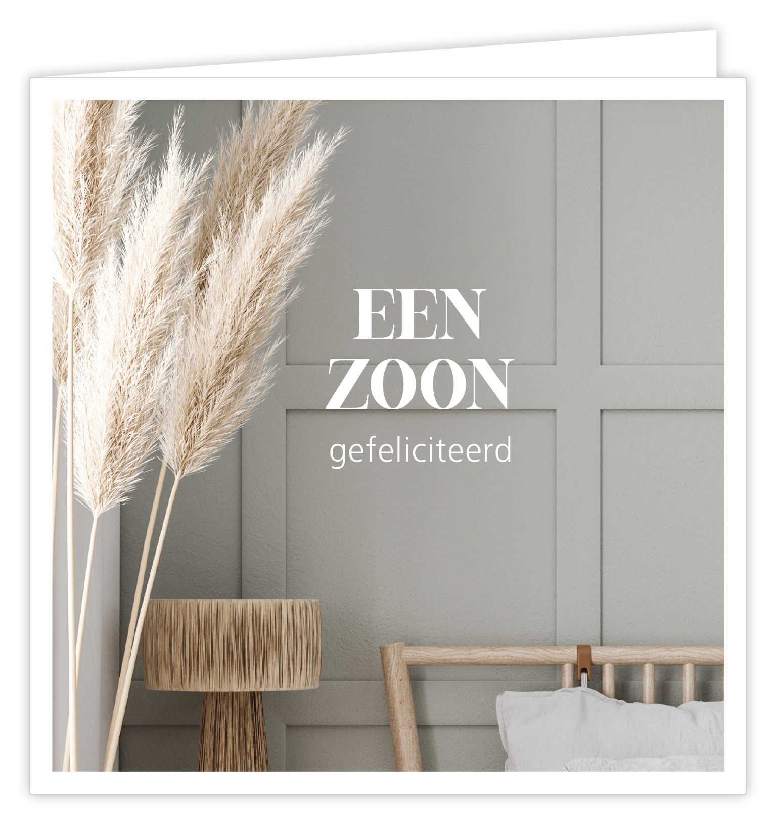Een zoon gefeliciteerd