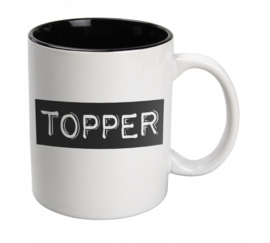 Black & White Mugs - Topper