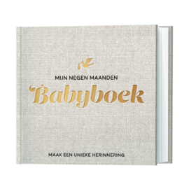 Mijn negen maanden babyboek unieke herinneringen
