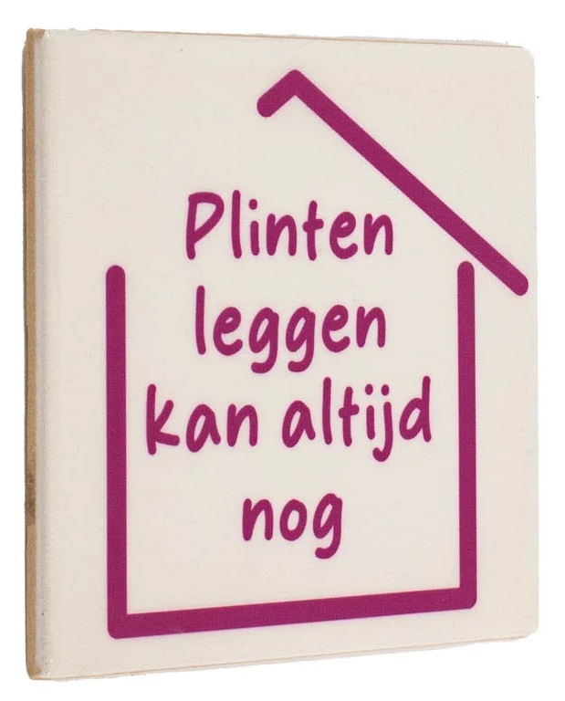 Tegeltje Plinten leggen kan altijd nog