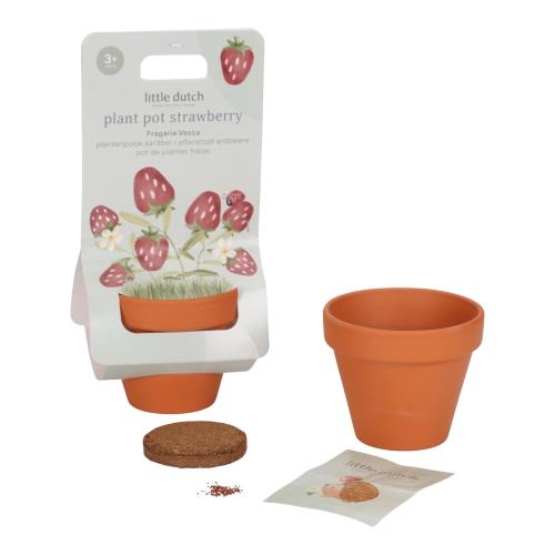 LD9131 Plantenpotje Aardbei