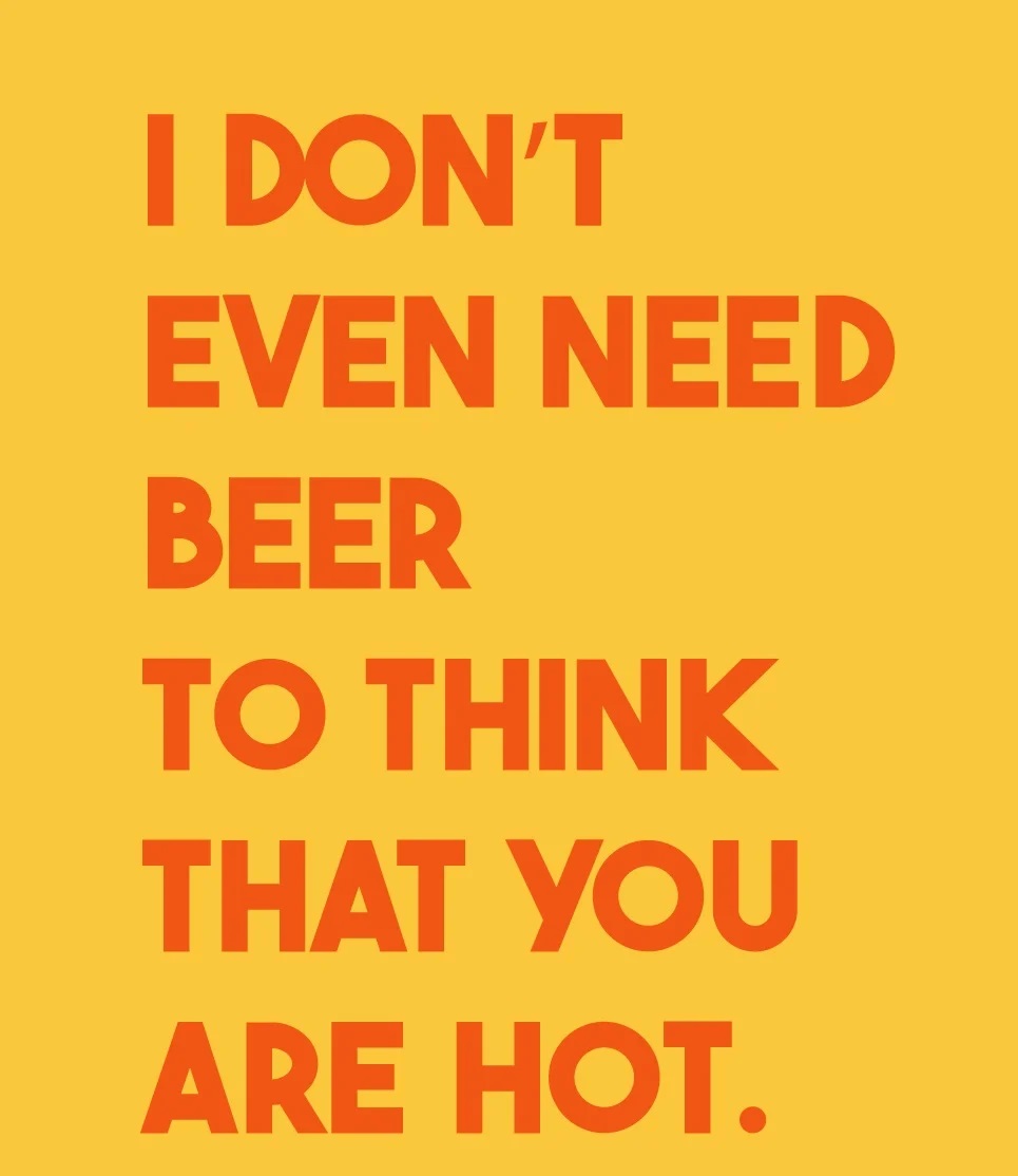 Tegeltje I dont even need beer